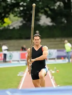 Jeff Hartwig Rang neun mit 5,50&nbsp;m