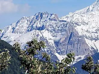 Jennwand von Nordwesten (Schluderns)