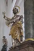 Apostel Petrus am Hochaltar