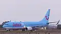Belgische Jetairfly in San Javier mit Boeing 737-800