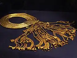Schmuck des Psusennes' I., Ägyptisches Museum Kairo (JE 85751)