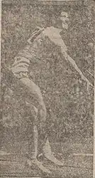 Jo Teunissen-Waalboer (hier auf einem unscharfen Foto bei den Olympischen Spielen 1952) – belegte Rang&nbsp;fünf