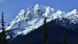 Joffre Peak, Nordostansicht