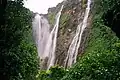 Jog Falls von unten
