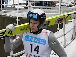 Johan Eriksson am Holmenkollen 2008