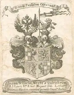 Persönliches Wappen Johann Wilhelm Merz