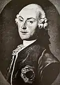 Johann Christian von Mannlich: Herzog Christian IV. von Zweibruecken, ehemals Sammlung von Mannlich-Lehmann (Kriegsverlust)