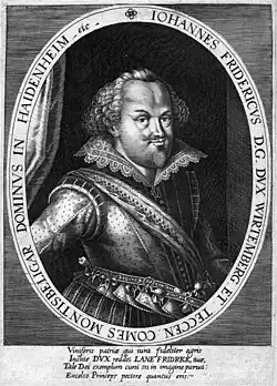 Herzog Johann Friedrich von Württemberg