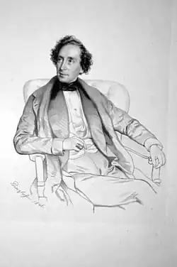 Johann Nepomuk Hofzinser, Lithographie von August Prinzhofer, 1846