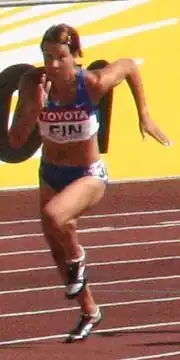 Mit ihrer Zeit von 23,11&nbsp;s reichte es für Johanna Manninen nicht ins&nbsp;Finale