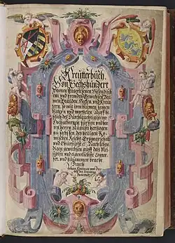 Johannes Kentmann, Kräuterbuch (SLUB Dresden, Mscr.Dresd.B.71)