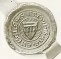 Siegel des Johann von Enichlo, 1325[80]