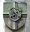 Geissels Wappen an der Mariensäule in Köln