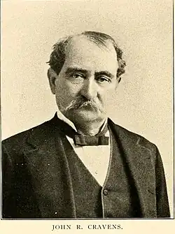 Bild des Politikers John R. Cravens.