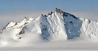 Blick auf die Johnsonhogna von Südwesten