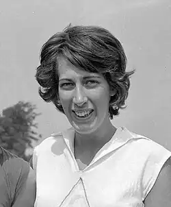 Die Olympiasiebte von 1960 Joke Bijleveld kam auf den vierten Platz – 1964 wurde sie&nbsp;Olympiafünfte