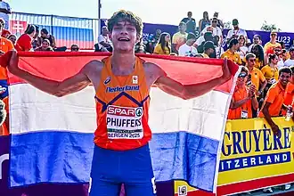 Jonas Phijffers bei den U23-Europameisterschaften 2025 in Bergen