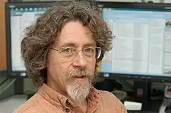 Jonathan Grudin in seinem Büro bei Microsoft Research im Jahr 2009.