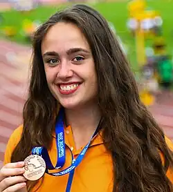 Rang vier für Jorinde&nbsp;van&nbsp;Klinken