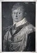 Joseph Calasanz Graf von Gilleis, Oberst und Kommandeur des Leopoldordens, (* 1780; † 1827)