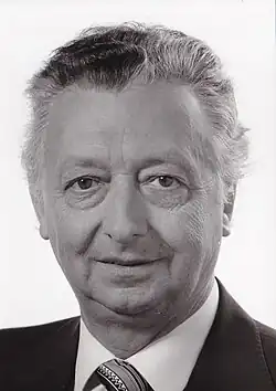 Foto zeigt Joseph Köhler mit 70 Jahren