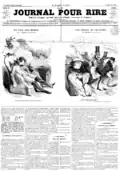 Philipons 1848 gegründetes Journal pour rire.