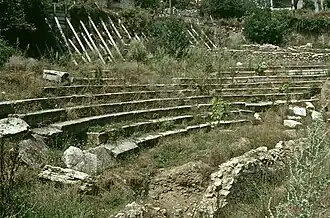 Zustand des Theaters im Jahr 1989