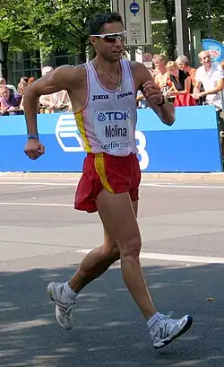 Juan Manuel Molina belegte Rang&nbsp;sechzehn