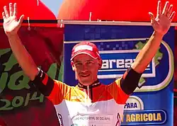 Juan Pablo Forero als Etappensieger bei der Vuelta a Chiriquí (2014)