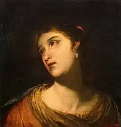 Valdés Leal zugeschrieben: Frauenkopf, Eremitage, St. Petersburg