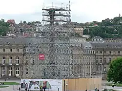 Die „nackte“ Jubiläumssäule.