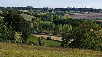 Landschaft bei Juignac