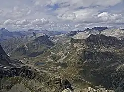 Blick zum Julierpass.