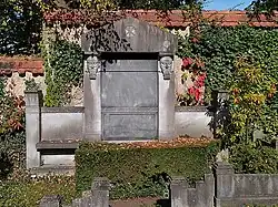 Julius Weber-Locher (1838–1906) Kaufmann, Unternehmer. Oscar Weber (1868–1952) Unternehmer. Grab, Friedhof Enzenbühl, Zürich