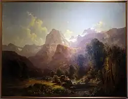 Blick auf Berchtesgaden, 1854
