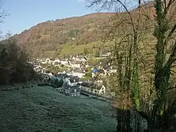 Blick von Westen auf Juncalas