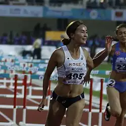 Jung Hye-lim Rang sieben in 13,37&nbsp;s