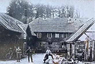 Innenhof der Junkermühle (1912)