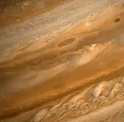 Detailaufnahme von Jupiter