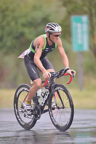 Justin Granger im Ironman 70.3 Taiwan (2013)