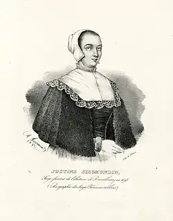Justine Siegmundin (†&nbsp;1705)