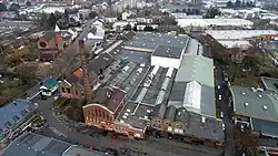 Jutespinnerei Beuel, Luftaufnahme (2017)