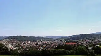 Köflach von Westen gesehen