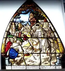 Bernhard predigt in Deutschland zum Kreuzzug und heilt Kranke