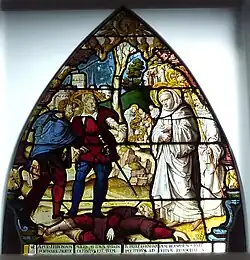 Bernhard erweckt in Freiburg einen vom Tode getroffenen Lästerer