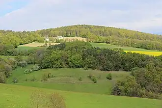 Königsbichl von Südwesten