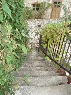 Außenstiege aus der Bauzeit