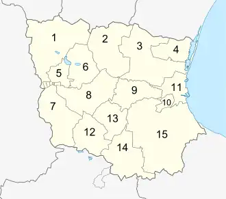 Kirchspiele der Kommune