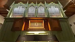 Historische Kühn-Orgel nach der Restaurierung 2019