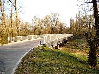 Brücke über die Mała Wisełka